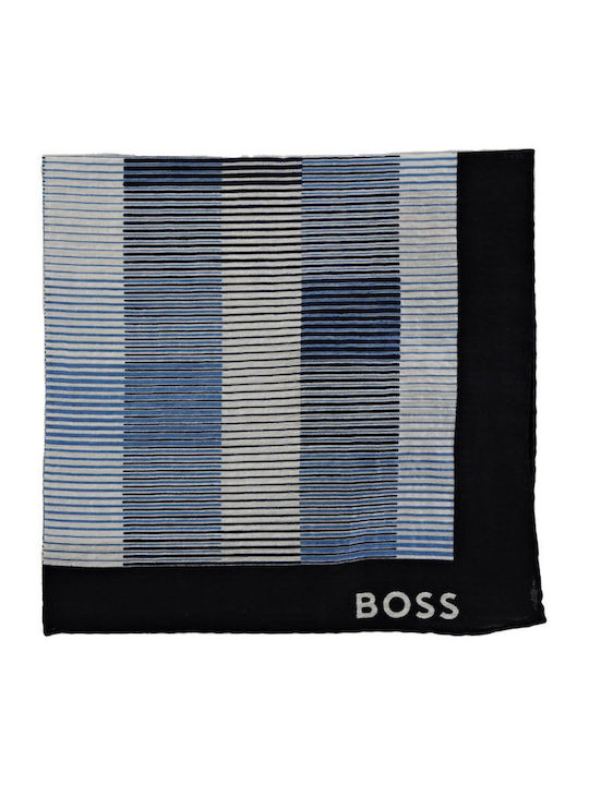 Hugo Boss Ανδρικό Μαντήλι Τσέπης Γαλάζιο