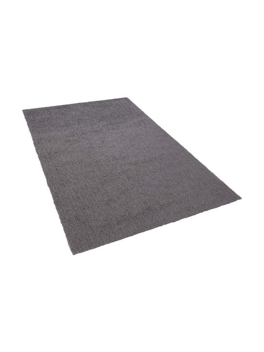 Beliani Rug Rectangular Gray