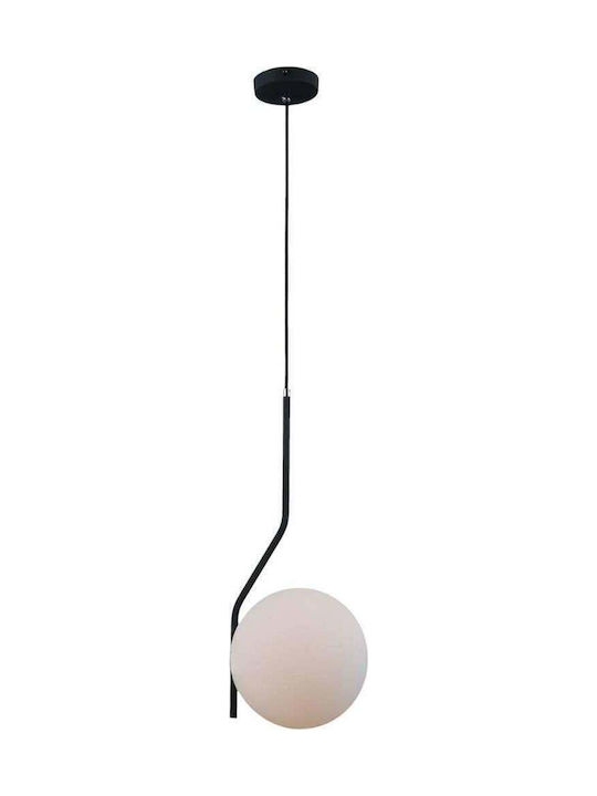 Italux Lustră Gri Glob 100cm.