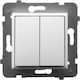 Ospel Recessed Wall Switch Lighting Two-Way wit...