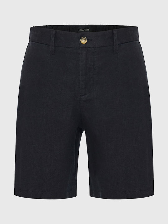 Funky Buddha Herrenshorts Chino Schwarz