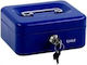 Eagle Fortress Cutie de Bani cu cheie 120-1035 Albastru