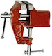 Mega Fixed Vise Made of Cast Iron with Maximum Opening 60mm