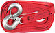 Vorel Car Towing Rope with Tensile Strength up to 2.5 Tons 4m in Red Colour