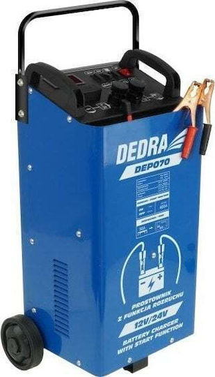 Car Battery Charger Start Function 12/24V 40-400Ah Dedra