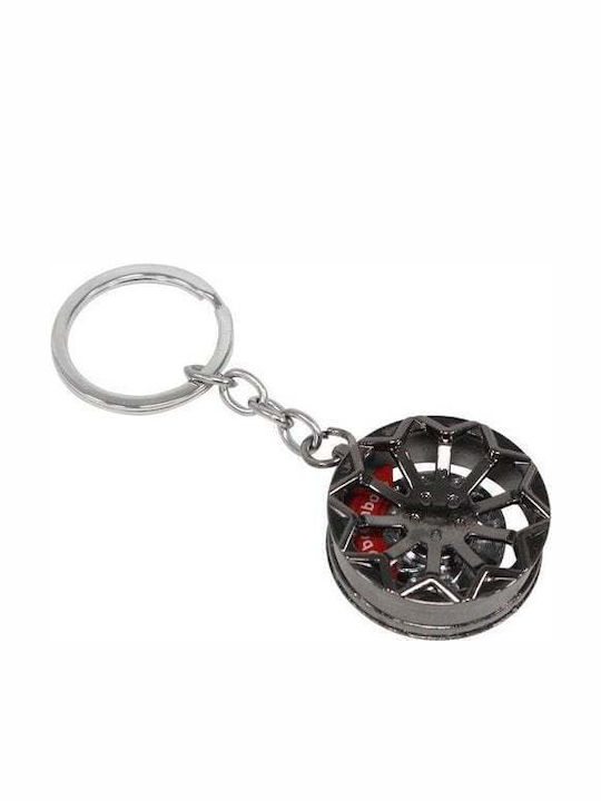 Breloczek Mtuning Brelok Felga Custom Czarna Z Z Zaciskiem