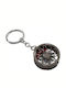 Mtuning Rim Keyring Cs-39 Black Clip