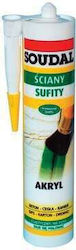 Soudal Silicon Acrilic Maro 310ml 1buc
