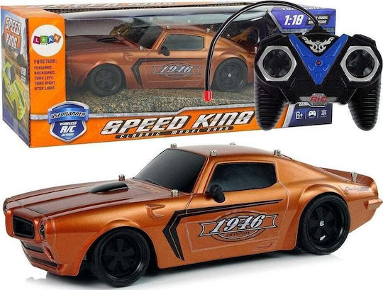 Lean Toys Φιγούρα Μοντελισμού Αυτοκίνητο Καφέ σε Κλίμακα 1:18