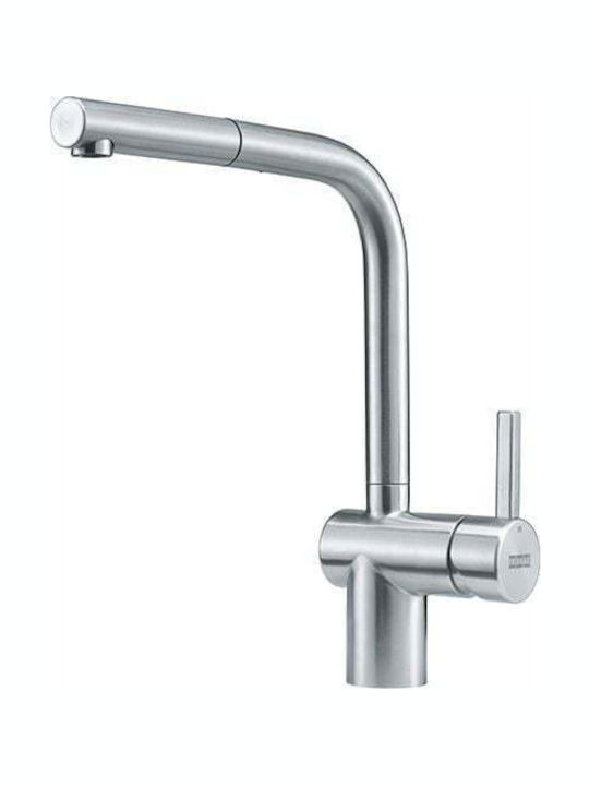 Franke Atlas Neo Kitchen Faucet Counter Silver