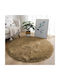 Strado Carpets Covor Rotund Shaggy Maro deschis