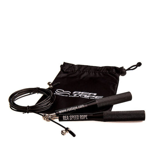 Rea Tape Jump Rope Black