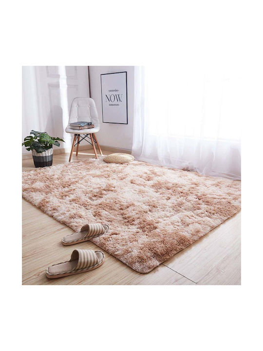 Strado Carpets Covor Rectangular Shaggy Bej