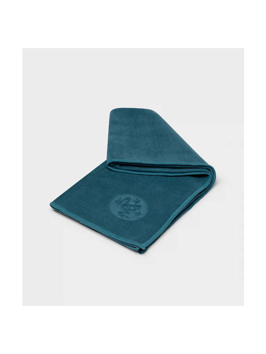 Manduka Equa Πετσέτα Yoga Γυμναστηρίου Πράσινη ...