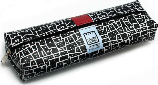 Make Notes Pencil Case Barrel Black