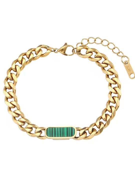 Bode Bracelet Chain made of Steel Gold Plated