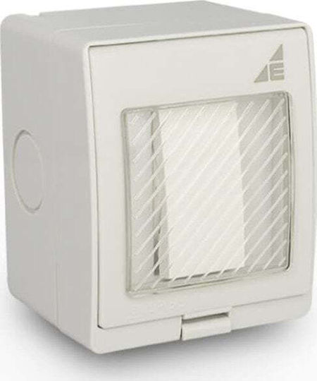 Elektro Plast Waterproof Wall Switch Lighting One-Way with Frame Turquoise