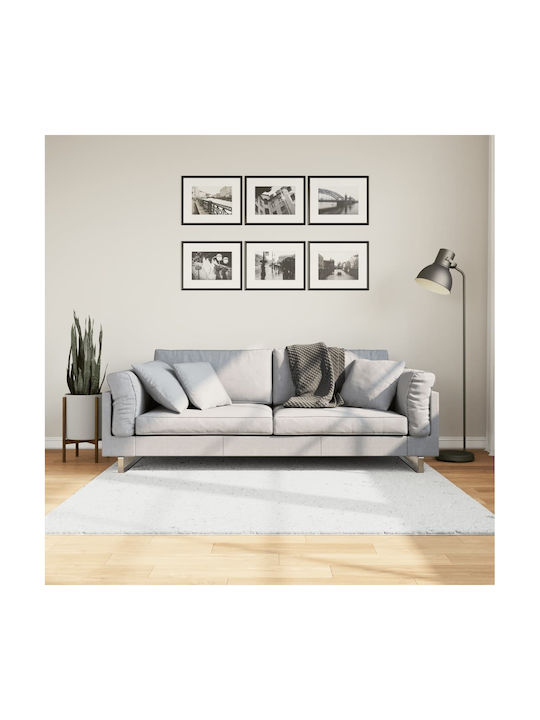 vidaXL Oviedo Rug Rectangular Grey