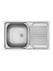 Deante Drop-In Sink Inox W80xD50cm Gray