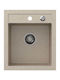 Steiner Johnny Drop-In Sink Synthetic Granite W43xD50cm granite beige