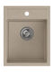 Quadron Drop-In Spüle aus Verbundgranulat B39xT50cm Beige