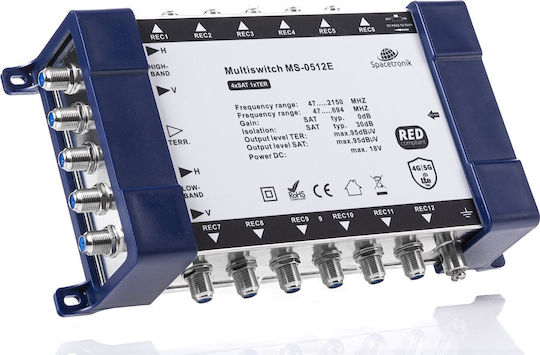 Spacetronik Multiswitch Accesorii Satelit MS0512E
