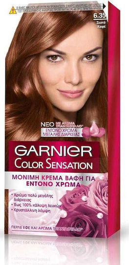 Garnier Color Sensation Βαφή Μαλλιών 6.35 Chic Ochre Brown 110ml