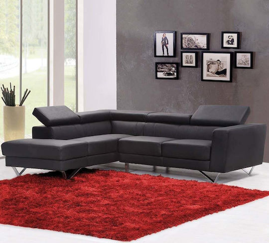 Strado Carpets Bloodyred Rectangular Shaggy Rug Bloody Red 60x90cm