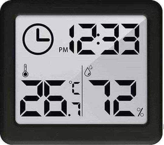 Green Blue GB384B Wireless Digital Weather Station Tabletop Black