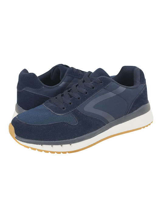 GK Uomo Ανδρικά Sneakers Navy Μπλε