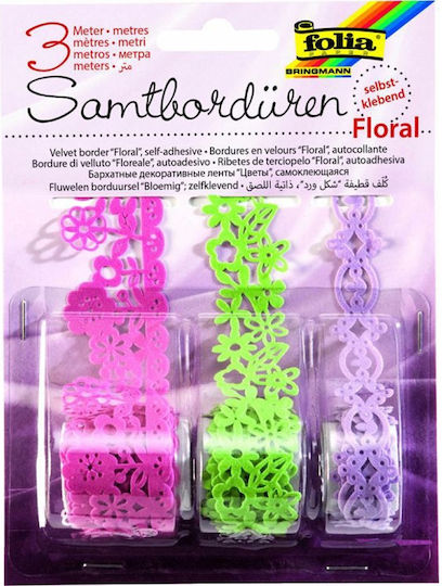 Folia 384729 Samt Dekoratives Element für DIY-Bastelprojekte