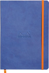 Rhodia Σημειωματάριο A5 80 Φύλλων Ριγέ με Λάστι...