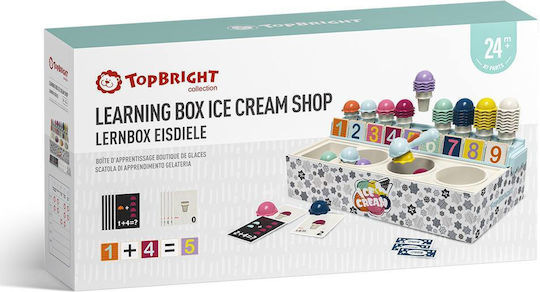 Top Bright Εκπαιδευτικό Παιχνίδι Activity Toy Learning Box Ice Cream Shop 121090