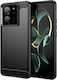 Spacecase Carbon Back Cover Silicone Black (Xiaomi 13T / 13T Pro)