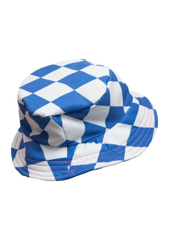 Two In A Castle Kinderhut Bucket Stoff Blau