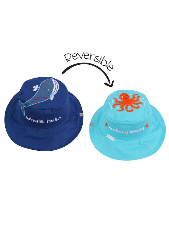 Flapjackkids Παιδικό Καπέλο Υφασμάτινο Αντηλιακό Μπλε