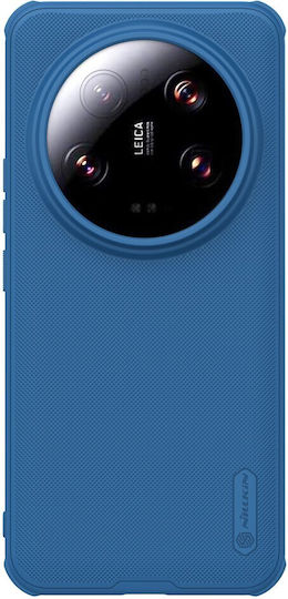 Nillkin Super Frosted Umschlag Rückseite Kunststoff / Silikon 0.5mm Wasserdicht Blau (Xiaomi 14 Ultra)