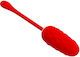 Pretty Love Vibrating Egg Red Rechargeable Mari...