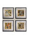 Wallity Frame Wooden 32x32cm