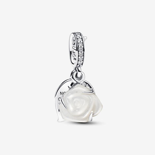 Pandora Metalic Motiv Perforat pentru Bijuterii în Formă de Floare