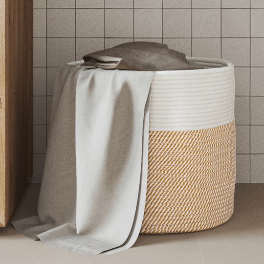 vidaXL Storage Basket Fabric Brown 40x40x35cm 1pcs