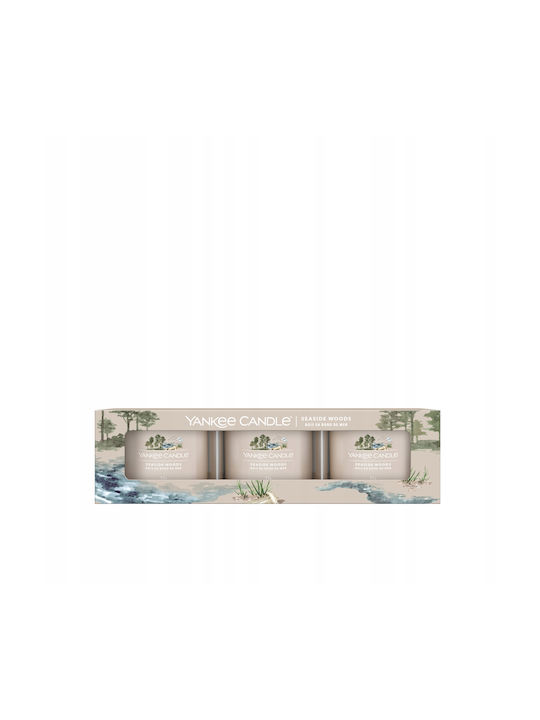 Yankee Candle Aromatic Candle Seaside Woods Gla...