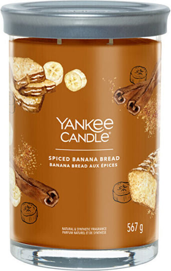 Yankee Candle Lumânare Aromată Spiced Banana Bread Signature Tumbler 567gr 1buc