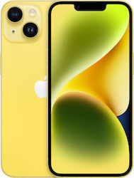 Apple iPhone 14 (6GB/128GB) Κίτρινο Refurbished Grade A