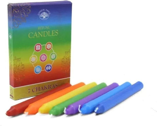 Seven Chakra Manifest Magic Candles Set Επτά Κεριά Τσάκρα Seven Chakra Manifest Magic Candles Set Επτά Κεριά Τσάκρα