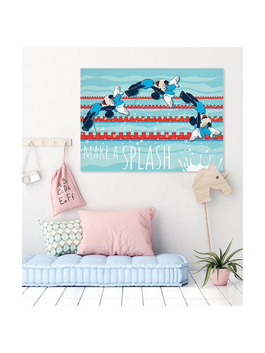 Kids Canvas Wall Painting Minnie 65x95cm