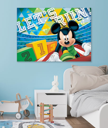 Παιδικός Πίνακας Mickey σε Καμβά 30x40εκ.