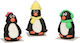 Marshmallows 3d Pinguine X3 4cm