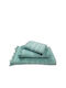 24home.gr Bath Towel Set 3pcs Mint Weight 550gr/m²