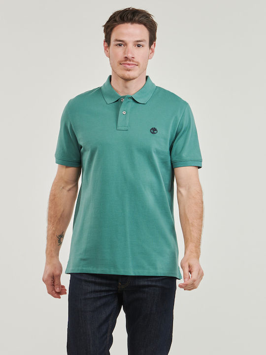 Timberland Pique Polo T-shirt Petrol Blue